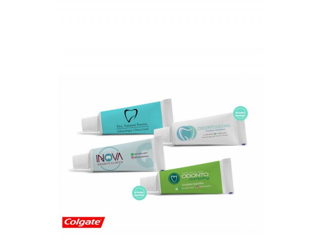 Creme dental personalizado colgate 30g