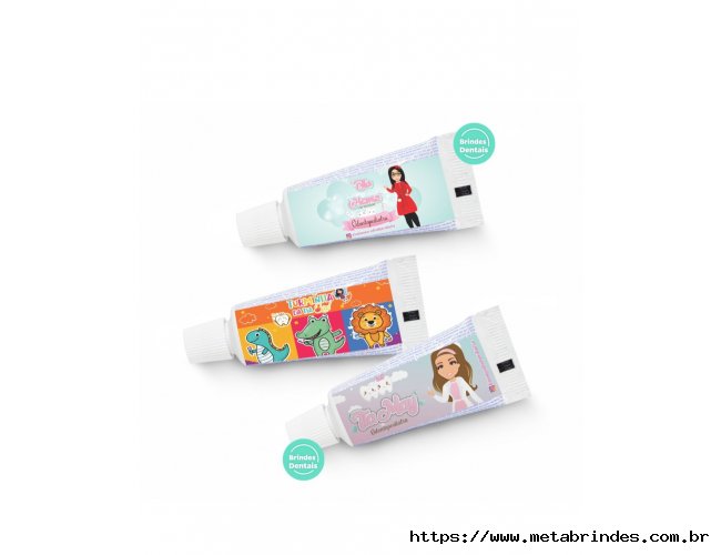 Creme dental infantil 25g personalizado